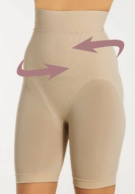 Miss Fit Miss Fit Parçalı Çift Kat Mideli Slikonlu Kaymaz Korse 1227