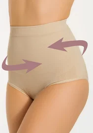 Miss Fit Miss Fit Silikonlu Kaymaz Yüksek Bel Slip Korse 33636