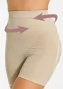 Miss Fit Yüksek Bel Silikonlu Kaymaz Korse Boxer 34313