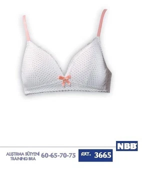 NBB NBB 3665 Çocuk Alıştırma Sütyeni - Alternatif Görünüm