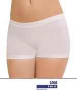 NBB Dikişsiz Mini Şort Toparlayıcı 2008 Beyaz detay görünüm
