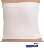 NBB Toparlayıcı Silikonlu Bel Korse 2470 Beyaz detay görünüm