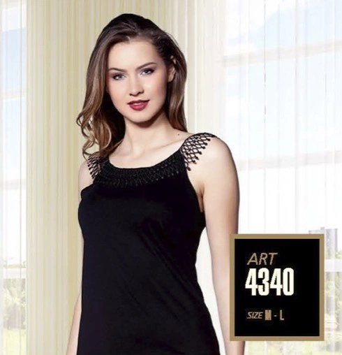 Omuz Detaylı Atlet Lady 4340