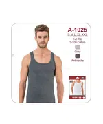 Öztaş Erkek Ribana Atlet A1025 Antrasit görsel 4