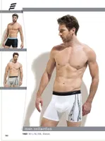Pamuk Elastan Melody Erkek Boxer Erdem 1460 Beyaz görsel 5
