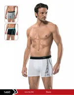 Pamuk Elastan Melody Erkek Boxer Erdem 1460 Beyaz görsel 4