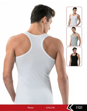 Erdem Pamuk Elastan Sporcu Erkek Atlet -3 lü Paket Erdem 1121 - Alternatif Görünüm