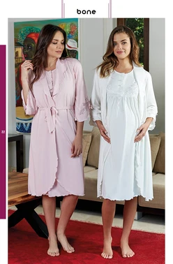 Bone Club Pileli Lohusa 2 li Takım Bone Club 4633 - Alternatif Görünüm