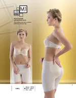 Popo Dikleştirici Korse Boxer Paçası Dantelli Emay 2002 Ten görsel 14