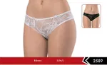 Ribanla Dantelli Bikini Erdem 2589 Beyaz detay görünüm