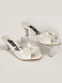 G & C Collection Taş Tüylü Çeyiz Terliği- G&c Collection 130