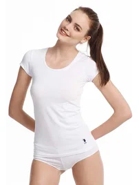 Us. POLO Assn. Us Polo 66003 Derin Yuvarlak Yaka Tişört