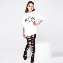 Daymod Daymod Yırtık Çocuk Külotlu Çorap D2122052