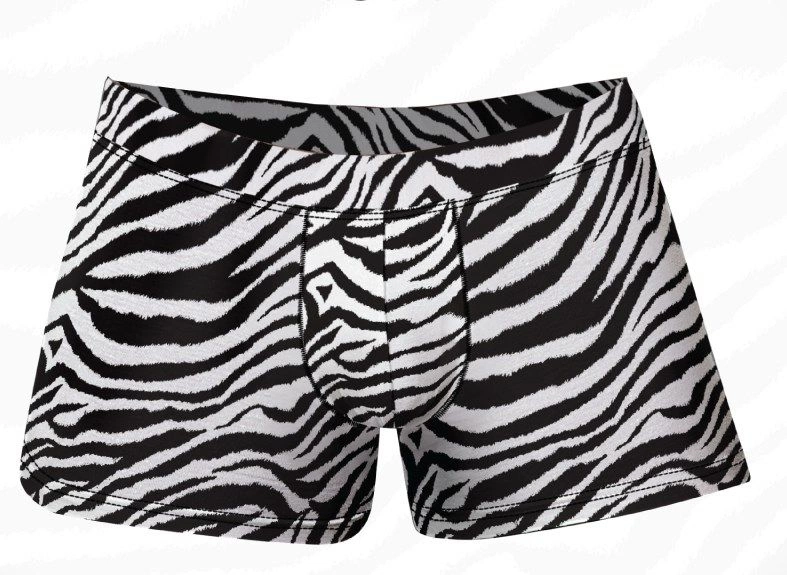 Zebra Baskılı Erkek Boxer Trunk Doreanse 1814