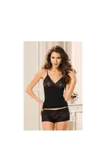 2 li Viskon Likralı Takım XSES 905 Siyah farklı açı