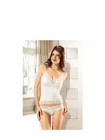 2 li Viskon Likralı Takım XSES 940 Ekru detay görünüm