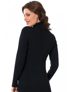 Akbeniz Akbeniz Bayan Uzun Kol Boğazlı Body 247 - Alternatif Görünüm