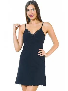 Akbeniz Akbeniz İp Askılı Gecelik 610