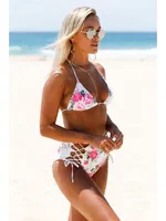 Angelsin Yüksek Bel Şık Bikini Altı Çok Renkli farklı açı