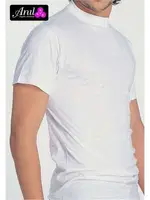 Anıl Kısa Kollu Erkek Atlet 0302 Beyaz detay görünüm