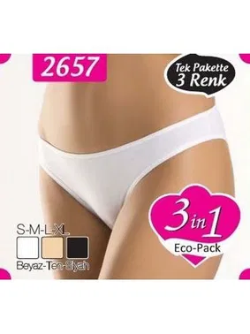 Anıl Anıl Penye Külot 2657 3 lü Paket