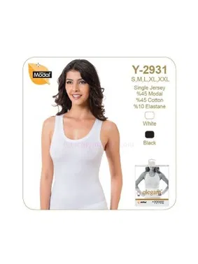 Öztaş Bayan Elegant Geniş Askılı Atlet Öztaş Y2931 - Alternatif Görünüm