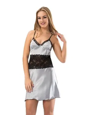 Sistina Bayan Gecelik Sırt Dekolteli  Sistina M-386