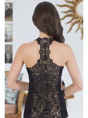 HMD Bayan Likralı Lez Dantelli Atlet HMD 2424