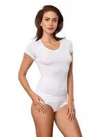 Bayan Tshirt Doreanse 9393 Beyaz görsel 4