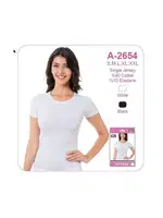 Bayan Yarımkol Lyc Atlet Öztaş A2654 Beyaz detay görünüm