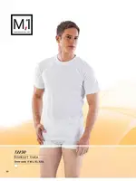 Bisiklet Yaka Fanilya Emay 12230 Beyaz görsel 4