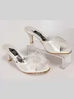 Boncuk Tüylü Çeyiz Terliği- G&c Collection 125 Ekru