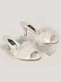 G & C Collection Boydan Tüylü Çeyiz Terliği- G&c Collection 155