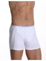 Çift Kaplan Elastanlı Boxer 889 Beyaz