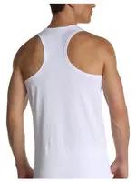 Çift Kaplan Elastanlı Spor Atlet 916 Beyaz detay görünüm