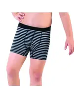 Çocuk Çizgili Lycralı Boxer Öztaş A3704 Renkli