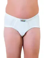 Çocuk Düz ve Çizgili 4 Lü Slip Öztaş H3153 Renkli