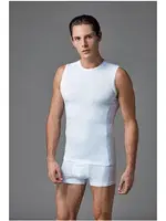 Compact O Yaka Kolsuz T-Shirt 2 li Eros ERS 003 Beyaz görsel 4