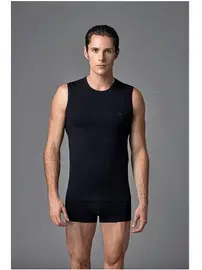 Eros Compact O Yaka Kolsuz T-Shirt 2 li Eros ERS 003