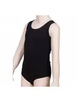 Dono Çıtçıtlı Kalın Askılı Çocuk Body 3320 Siyah