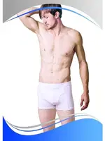 Dono Lycra Boxer 1125 (torbalı) Beyaz detay görünüm