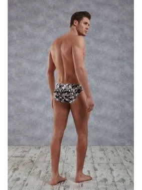 Doreanse Doreanse 1391 Desenli Modal Erkek Slip - Alternatif Görünüm