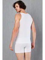 Doreanse Erkek Battal Boy Atlet %100 Pamuk 2030P Beyaz detay görünüm