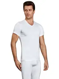 Doreanse Doreanse Erkek V-Yaka Kısa Kollu V-Neck T-Shirt 2890