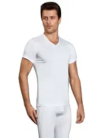 Doreanse Doreanse Erkek V-Yaka Kısa Kollu V-Neck T-Shirt 2890