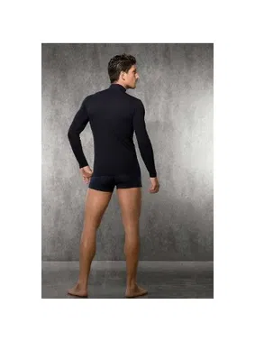 Doreanse Doreanse Fermuarlı Termal Üst içlik Tshirt 2975 - Alternatif Görünüm