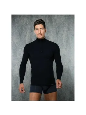 Doreanse Doreanse Fermuarlı Termal Üst içlik Tshirt 2975