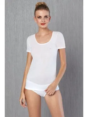 Doreanse Doreanse Kadın Battal Boy Atlet %100 Pamuk 9397P