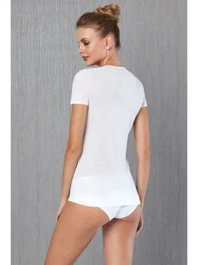 Doreanse Doreanse Kadın Battal Boy Atlet %100 Pamuk 9397P - Alternatif Görünüm