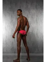 Doreanse Likralı Fantezi Erkek Slip 1377 Fuşya görsel 6